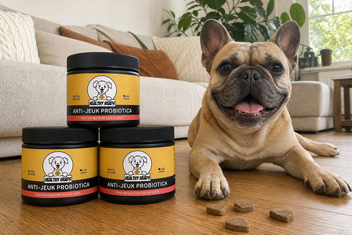 5 redenen waarom jouw hond steeds aan zijn poten likt én waarom deze Anti-Jeuk chews kunnen helpen