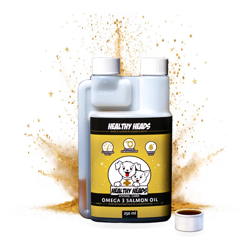 Omega-3-Lachsöl für Hunde und Katzen – 250 ml