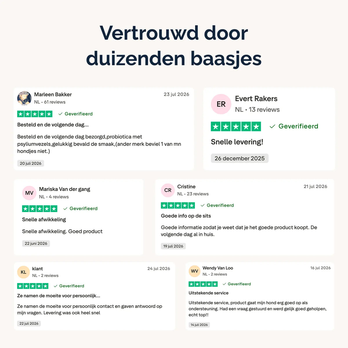 Darmflora Probiotische Kausnacks für Hunde – 180 g